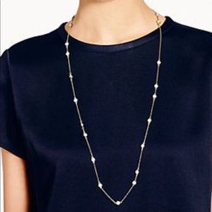 kate spade gatsby dot mini scatter necklace